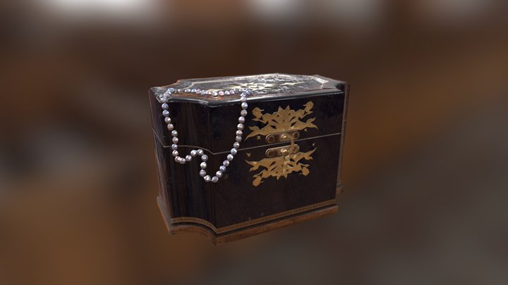 Jewellery Chest 3D Model