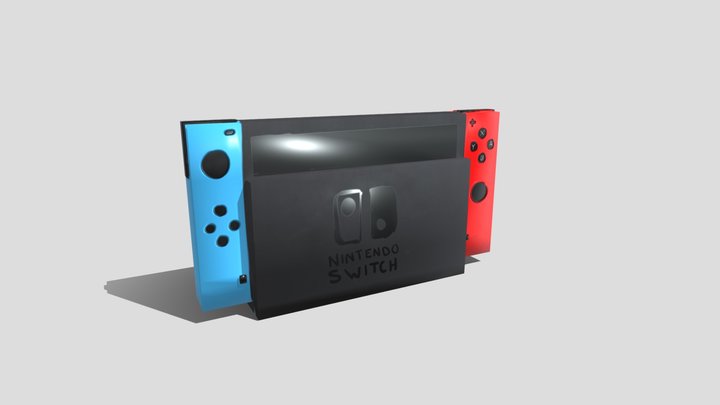 Nintendo Switch 3D Model
