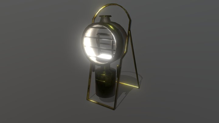 Modeling a Coal Lamp – Modelo 3D gratuito STL