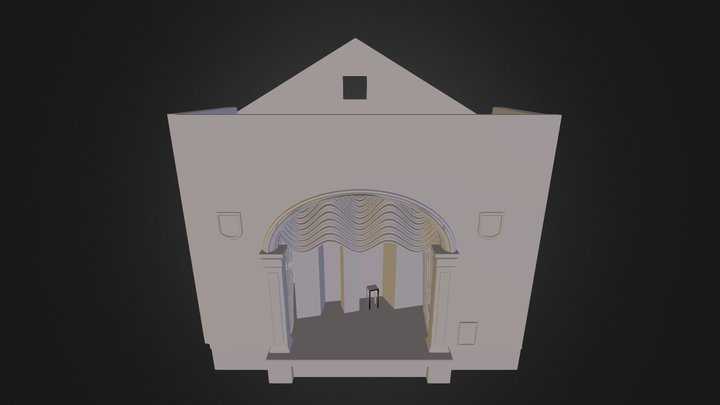 Deirde In Abbey Stage O B J [M K] 3D Model