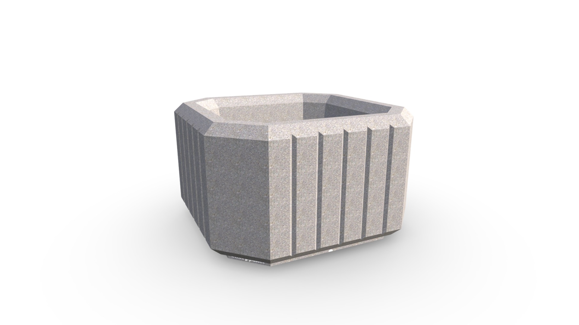 3D model PB-11 - This is a 3D model of the PB-11. The 3D model is about a grey cube with a white background.