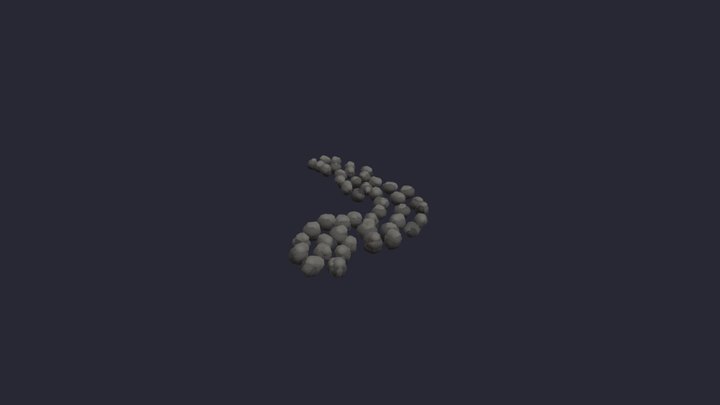 Stone Path – Free 3D Model STL