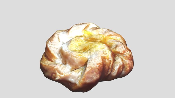 Sticky Danish Bun Pastry Cake