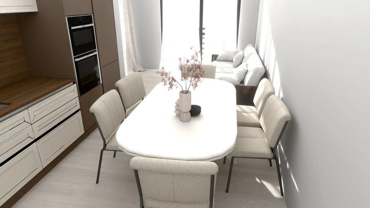 Apartment 2-9 3D Model