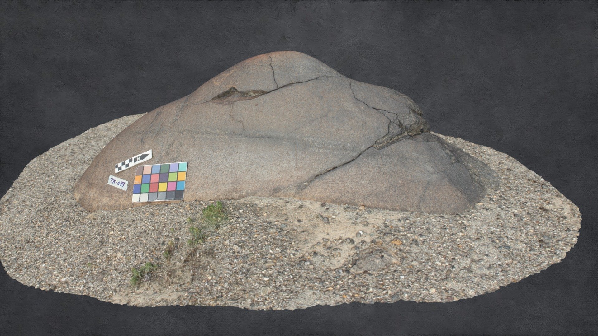Rock Carving at Thakot (Rock 79) 3D model by cvlablums [79649e5