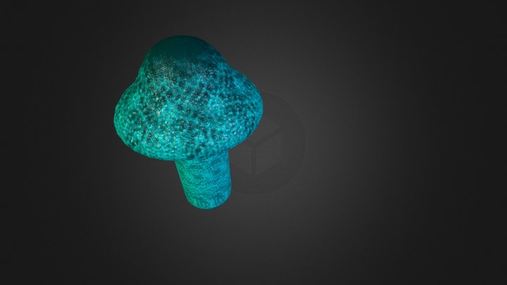 Hongo H I Poly Lv3 (Blue macaw) 3D Model
