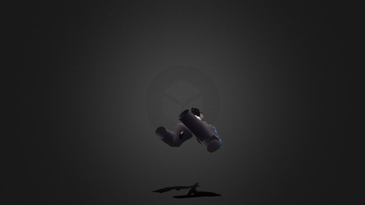 AK7 ANIMATED 3D Model