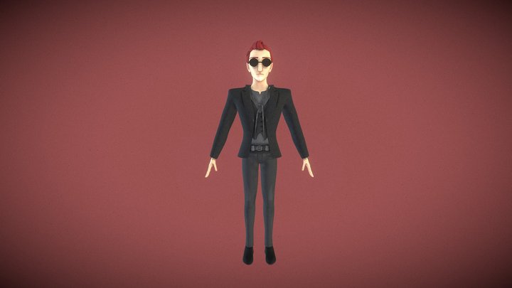 Crowley, Good Omens 3D Model