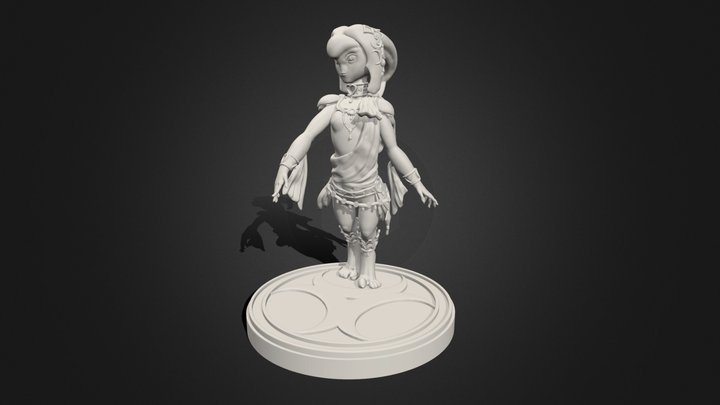 Mipha 3D Model