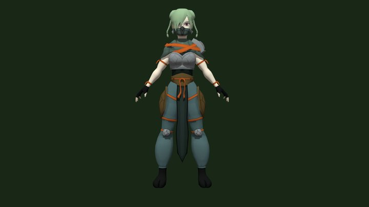 Esmerelda Model 3D Model