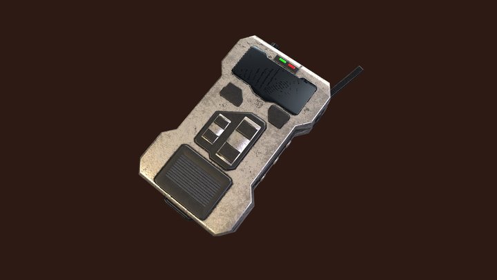 Sci Fi Comlink 04 3D Model