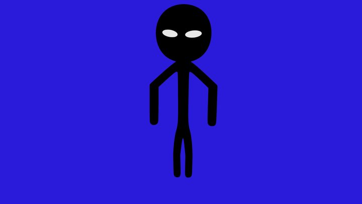 Stickman adventures_tock 3D Model