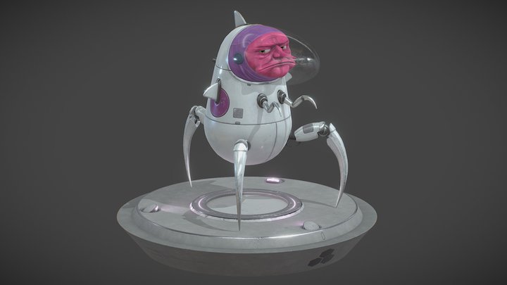 Beyond Human Game Character Art (real-time) - B 3D Model