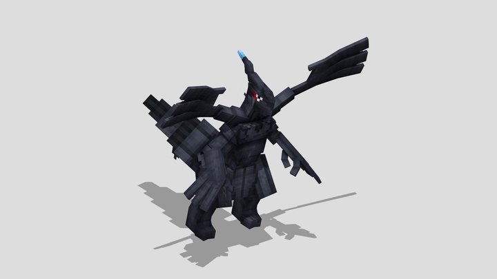 Zekrom 3D Model