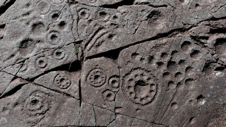 Ormaig rock art excavation, Kilmartin Glen, 2007 3D Model