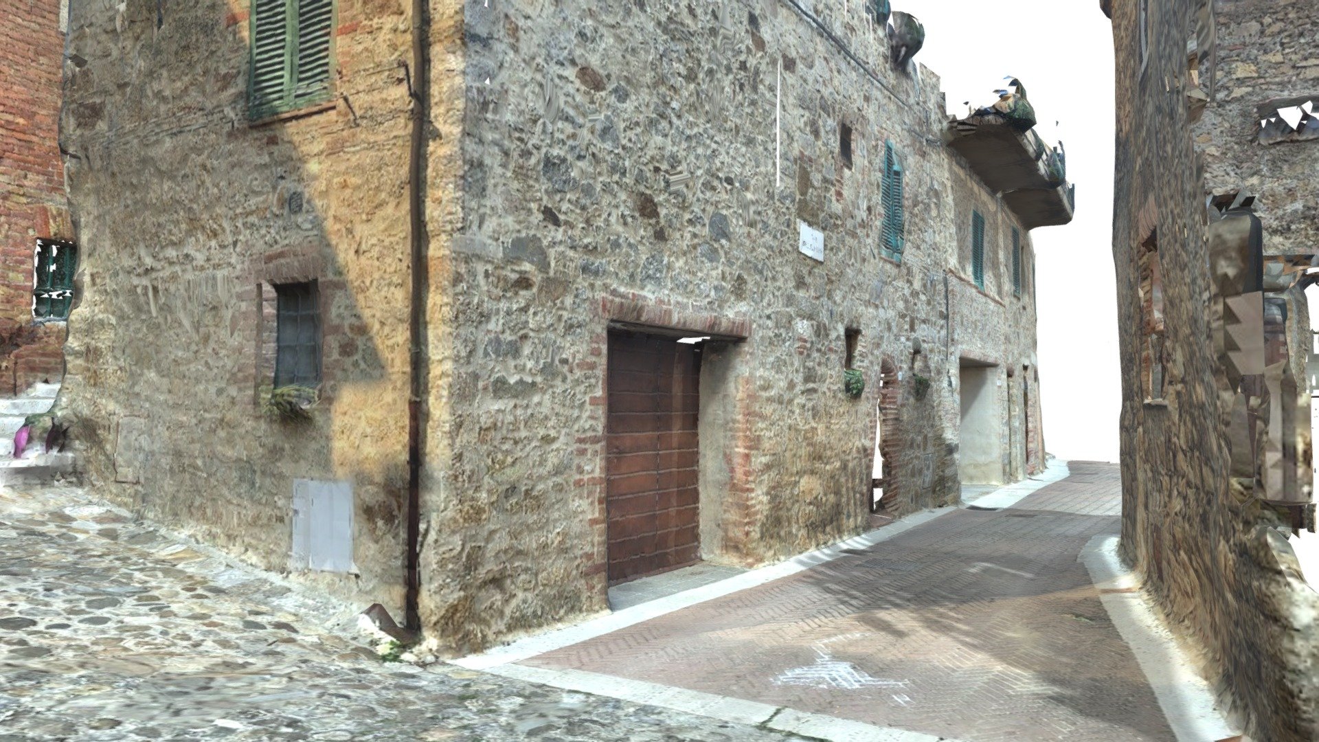 Castiglione d'Orcia - Mobile LiDAR 07