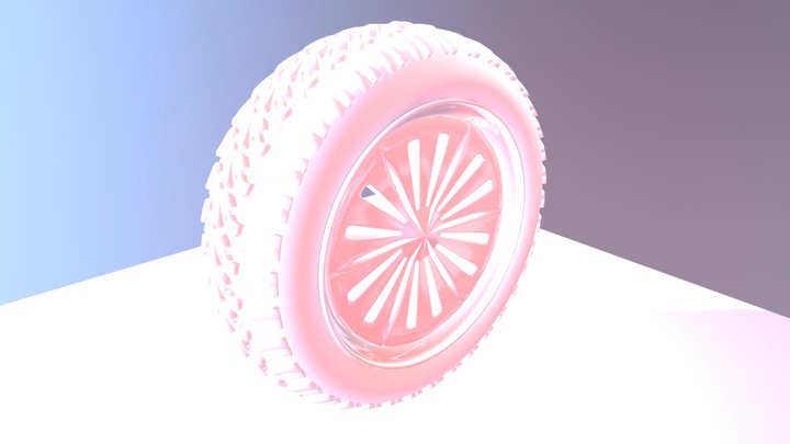 Wheel 3D Model