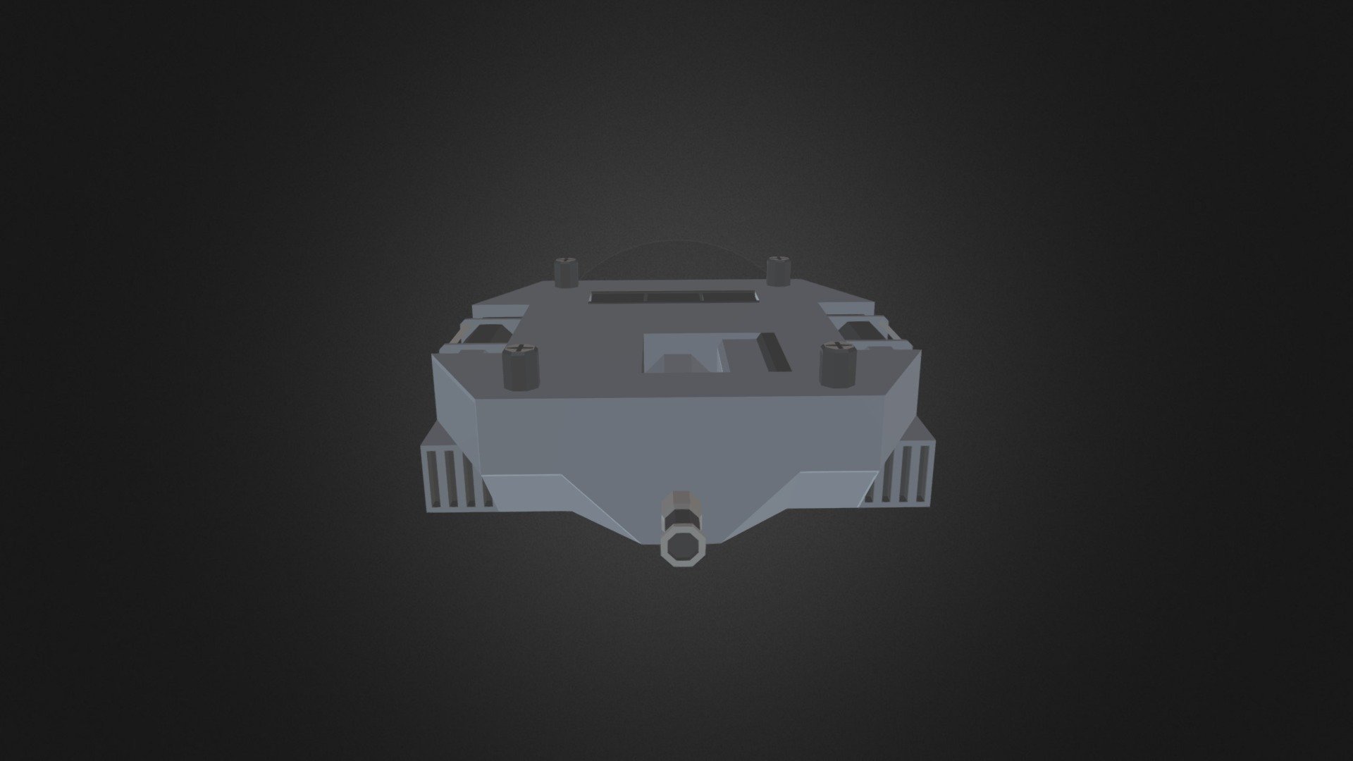 5x7 Helicopter Firefighting Attachment 3D model by honzavincz