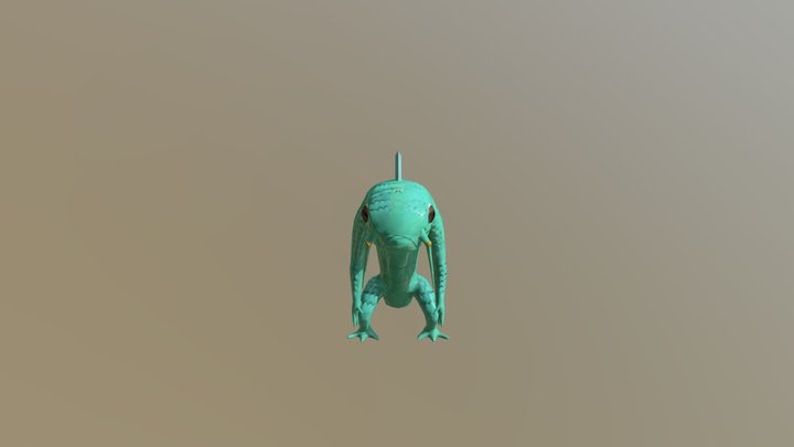 Aquatic monster 3D Model