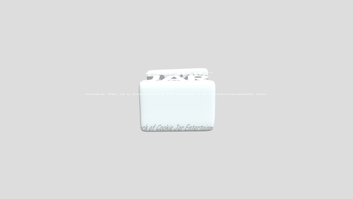 Cookie Jar Logo (2004-2014) Remake 3D Model
