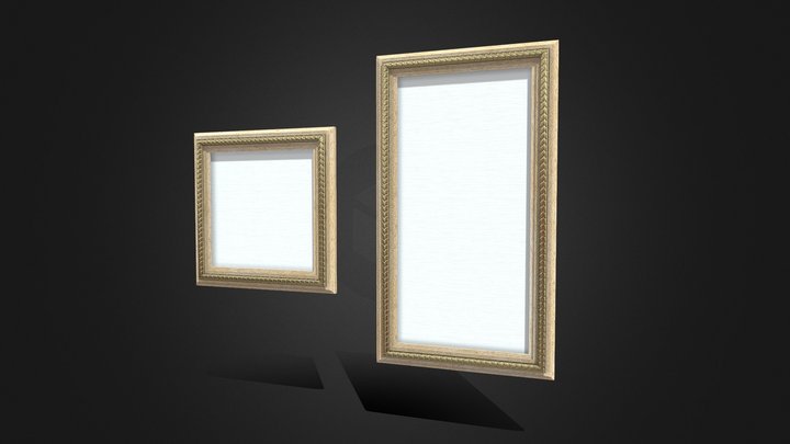 Picture Frames 3D Model