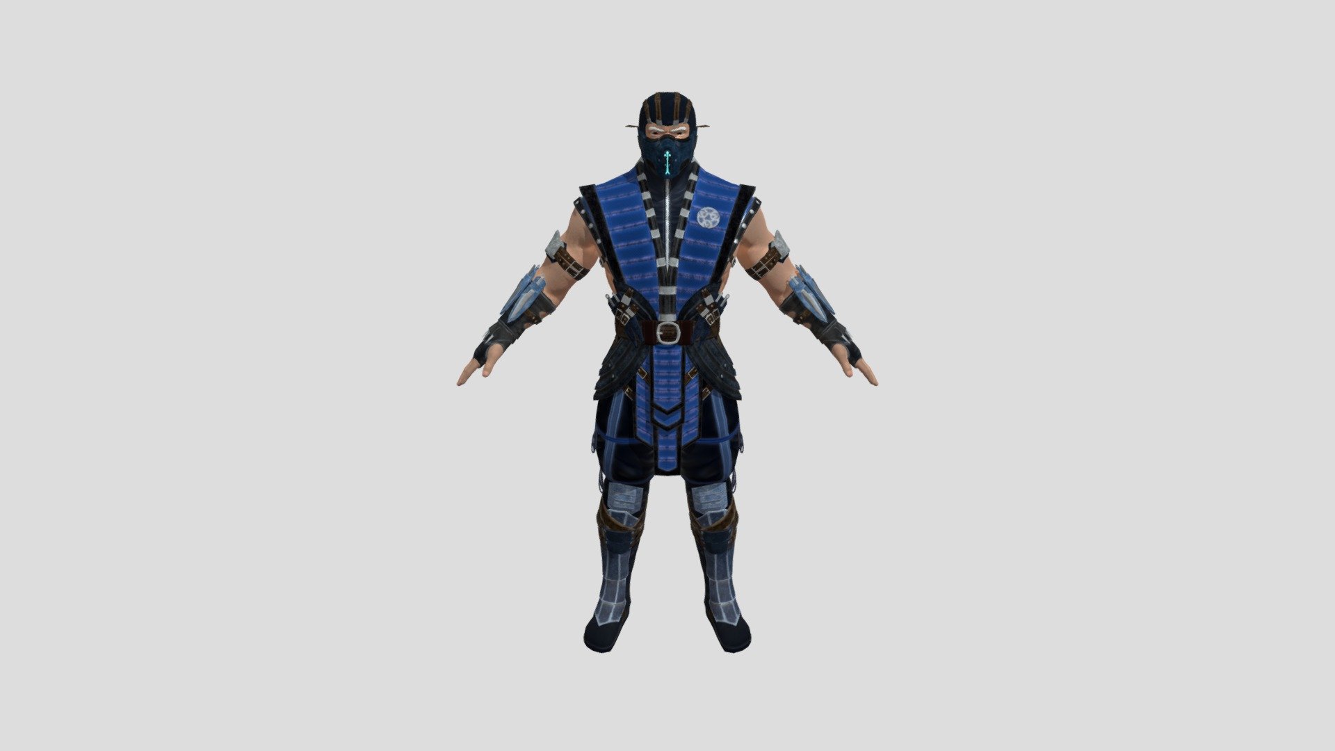 Sub- Zero/Mortal Kombat X - 3D Model By David Boyadzhyan ...