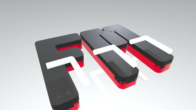 Logo_FM777 3D Model