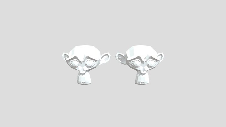 Monkey_normal 3D Model