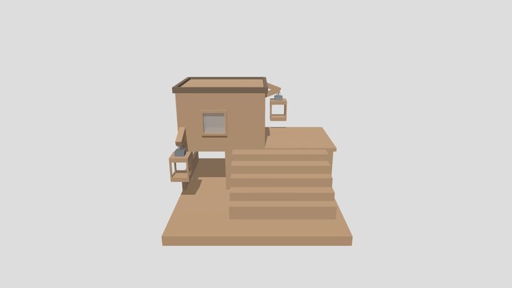 3D Asset Creation Assessment 2 - Environment 3D Model