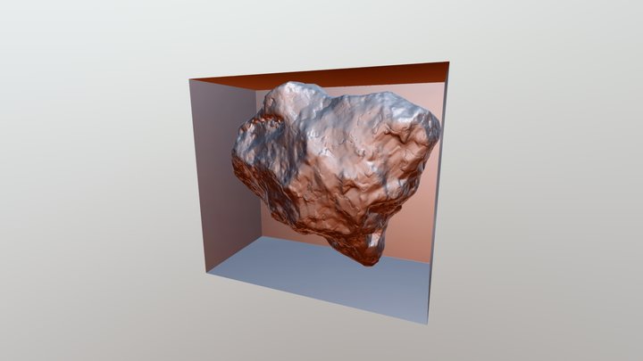 Lieksa iron meteorite 3D Model