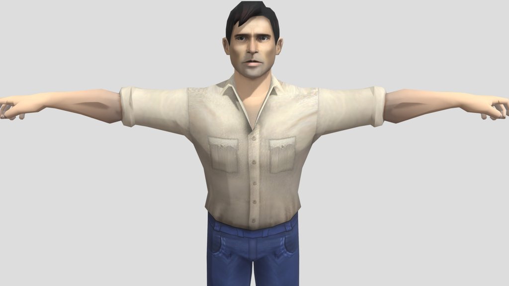 Bruce Banner The Hulk: 2003 Video Game FMV Tex