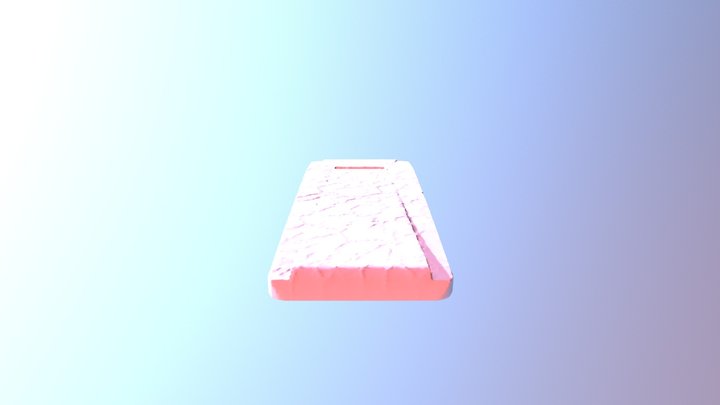 Outer Side Panel 1 for Star Trek Tricorder 3D Model