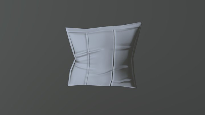 Lpoly poduszka 3D Model