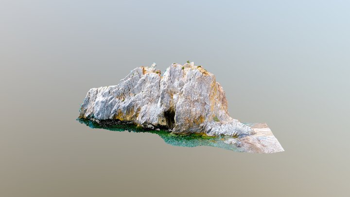 MELINDA "THE STONE SHIP" 3D Model