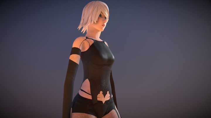 A2 - Nier Automata - Updated 3D Model