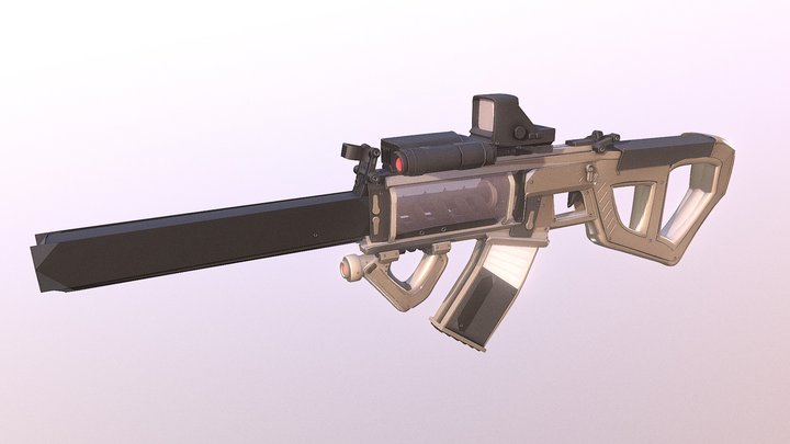 Gun 3D Model