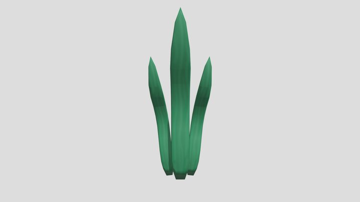 Seaweed 1 (With Animation) 3D Model