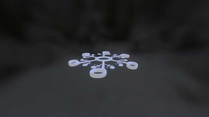 Noteflake 3D Model