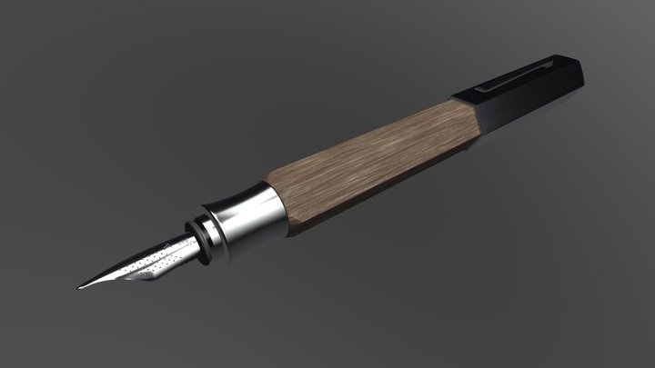 Faber-Castell Ondoro Pen 3D Model