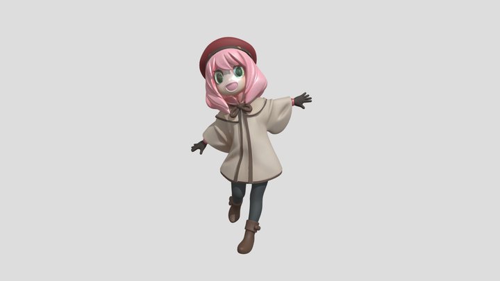 Anya Forger 3D Model