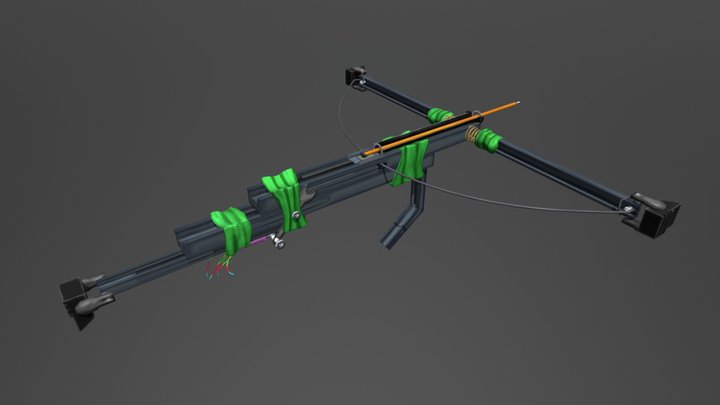 Junk-Craft:  Toon Tribow 3D Model
