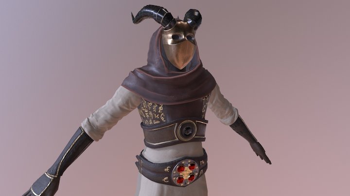 Dragon Adept 3D Model