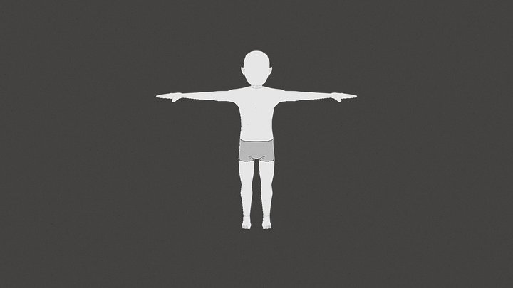 Basic Male Base Character Update 3D Model