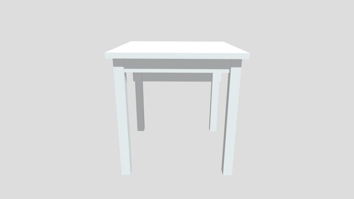 IKEA NORDVIKEN Drop Leaf Table Black 3D Model