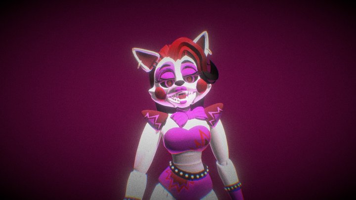 Heartbreaker Glamrock mangle 3D Model