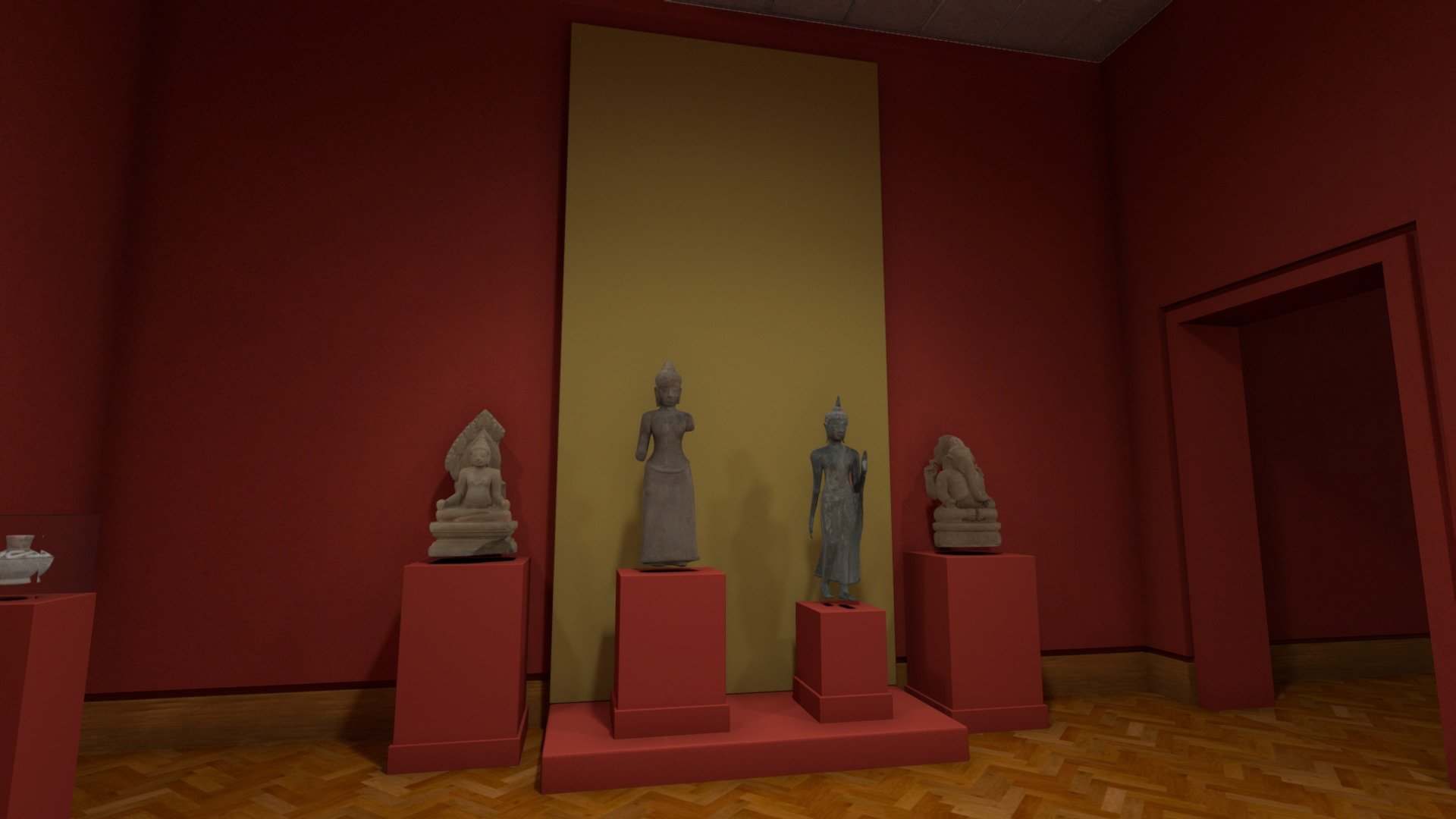 Arts of Southeast Asia gallery - animated! — Sketchfab embed 3D viewer