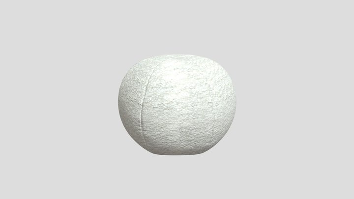 Ball Pouf 3D Model