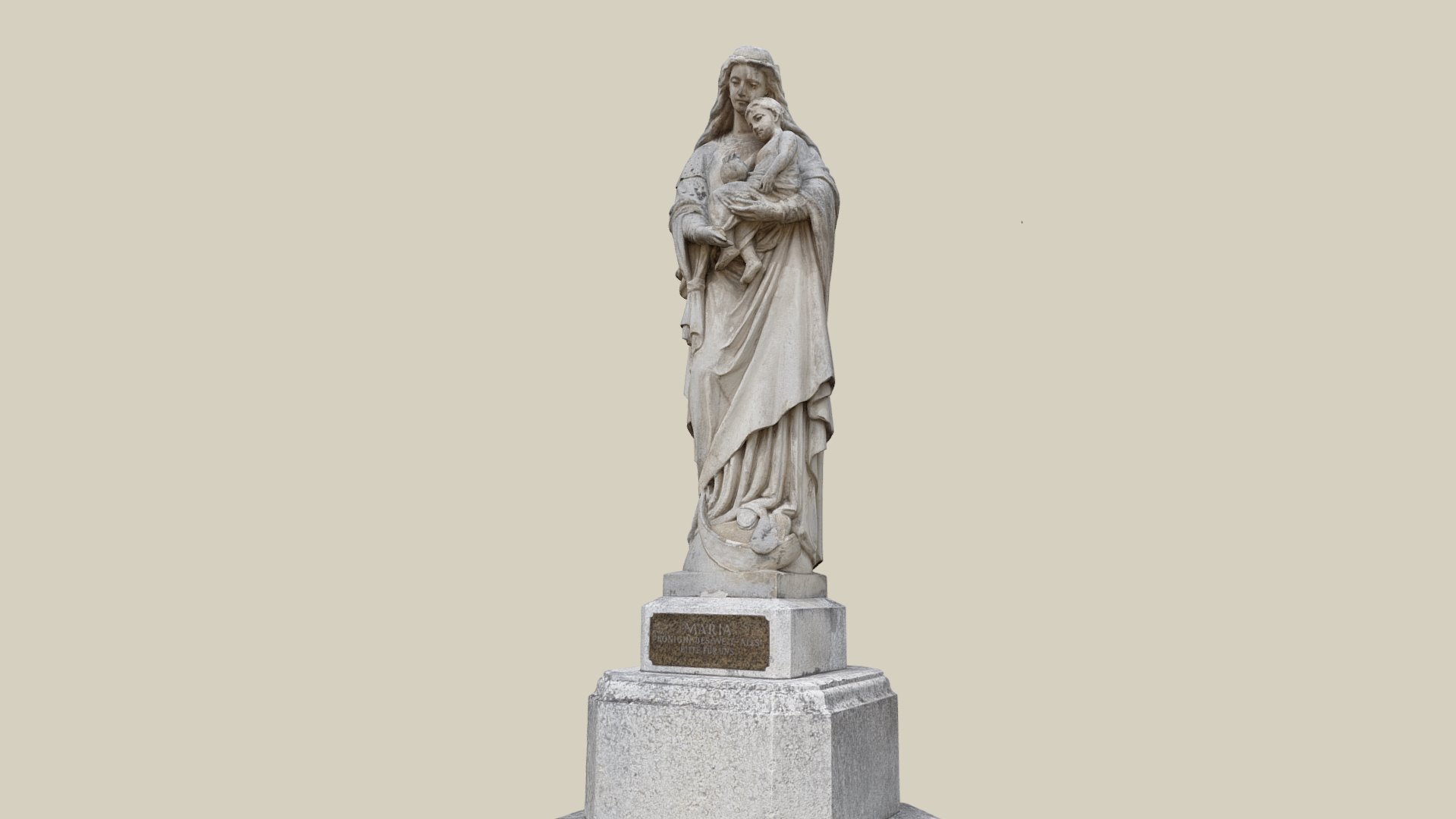 Mondsichelmadonna — Sketchfab embed 3D viewer