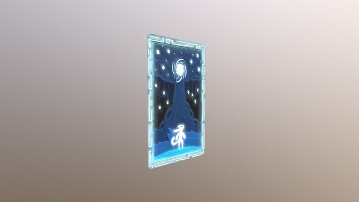 Ori & The Blind Forest Card Back 3D Model