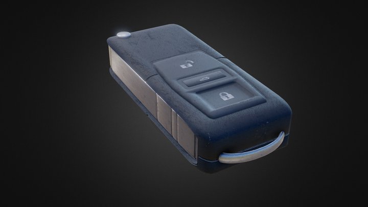 Car Keys 3D Model